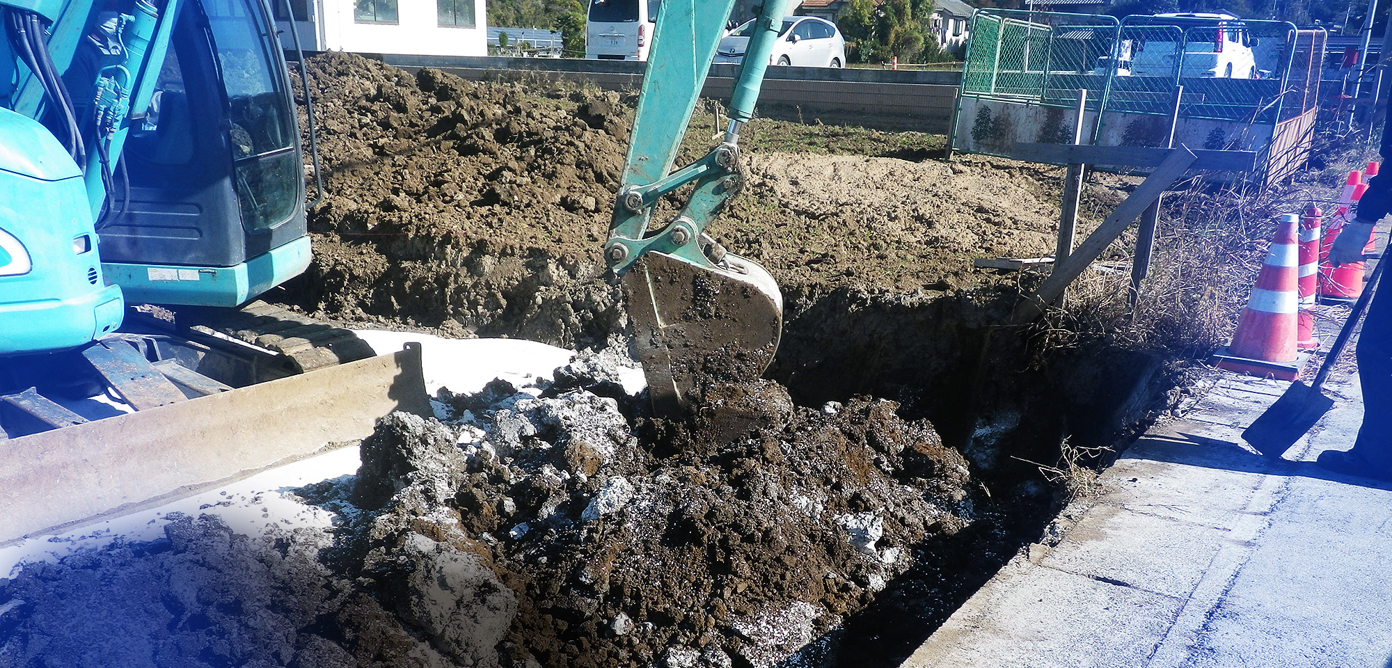 平成15年創業、受け継がれる土木工事のノウハウがあります。